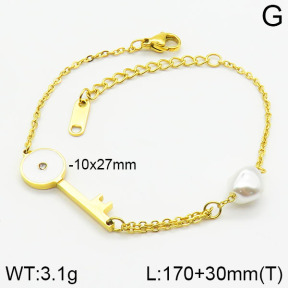 Stainless Steel Bracelet  2B3000879vbmb-434