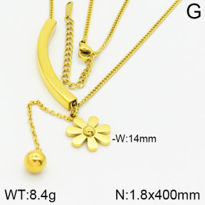 Stainless Steel Necklace  2N2001110vbnl-434