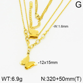 Stainless Steel Necklace  2N2001112vbpb-434