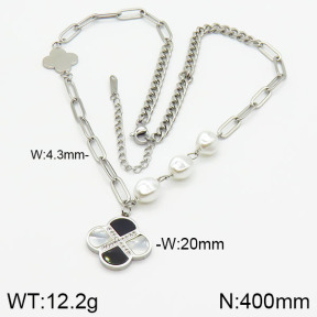 Stainless Steel Necklace  2N3000516vbpb-434