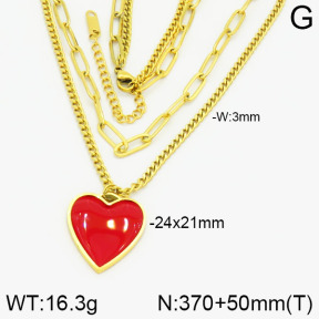 Stainless Steel Necklace  2N3000522vbpb-434