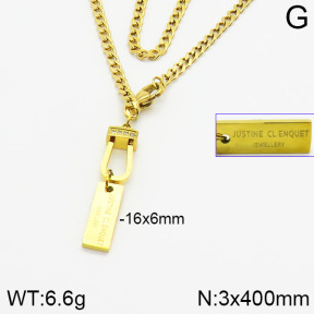 Stainless Steel Necklace  2N4000678vbnl-434
