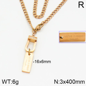 Stainless Steel Necklace  2N4000679vbnl-434