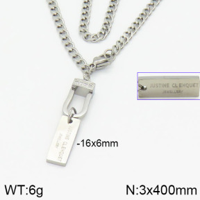 Stainless Steel Necklace  2N4000680bbml-434