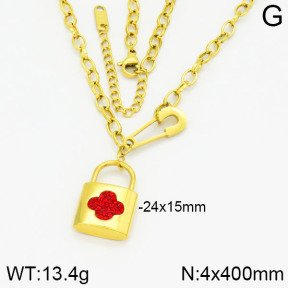 Stainless Steel Necklace  2N4000681vbpb-434