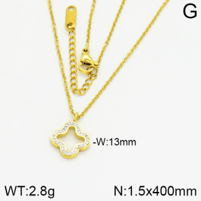 Stainless Steel Necklace  2N4000682ablb-434