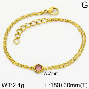 Stainless Steel Bracelet  2B4001417vbmb-314