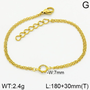 Stainless Steel Bracelet  2B4001419vbmb-314