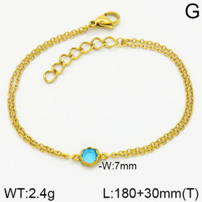 Stainless Steel Bracelet  2B4001420vbmb-314