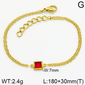 Stainless Steel Bracelet  2B4001422vbmb-314