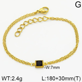 Stainless Steel Bracelet  2B4001423vbmb-314