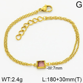 Stainless Steel Bracelet  2B4001424vbmb-314