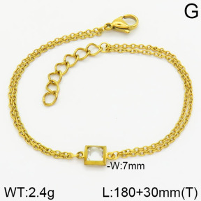 Stainless Steel Bracelet  2B4001426vbmb-314