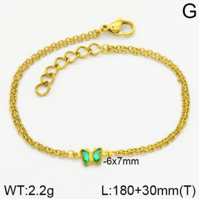 Stainless Steel Bracelet  2B4001428vbmb-314