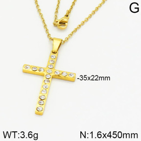 Stainless Steel Necklace  2N4000786bbov-722
