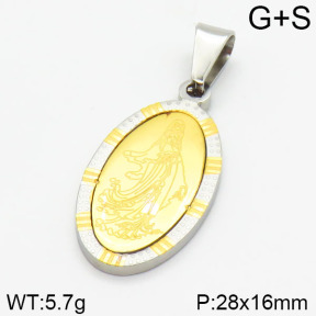 Stainless Steel Pendant  2P2000740bhva-722