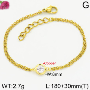 Fashion Copper Bracelet  F2B400570vhha-J105