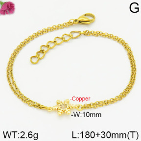 Fashion Copper Bracelet  F2B400571bhva-J105