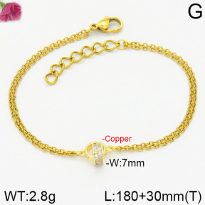 Fashion Copper Bracelet  F2B400573bhia-J105