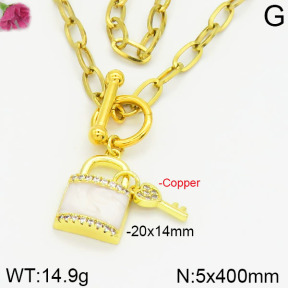 Fashion Copper Necklace  F2N300031vhha-J133