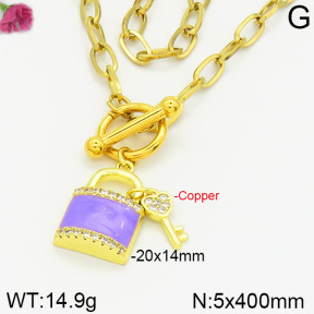 Fashion Copper Necklace  F2N300032vhha-J133