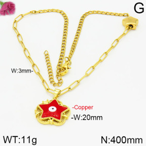 Fashion Copper Necklace  F2N300034vhha-J133