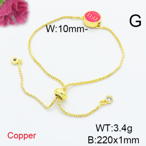 Fashion Copper Bracelet  F6B300693vail-L017