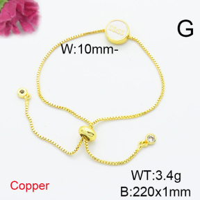 Fashion Copper Bracelet  F6B300697vail-L017