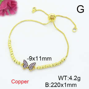 Fashion Copper Bracelet  F6B404960vbmb-L017