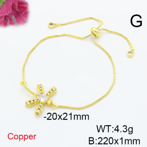 Fashion Copper Bracelet  F6B404963avja-L017