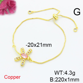 Fashion Copper Bracelet  F6B404966avja-L017
