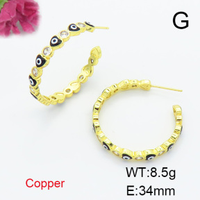 Fashion Copper Earrings  F6E301526bhva-L017