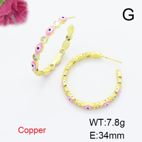 Fashion Copper Earrings  F6E301547bhva-L017