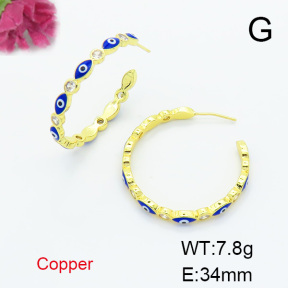 Fashion Copper Earrings  F6E301548bhva-L017