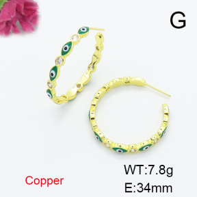 Fashion Copper Earrings  F6E301549bhva-L017