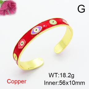 Fashion Copper Bangle  F6BA30158vhmv-L002