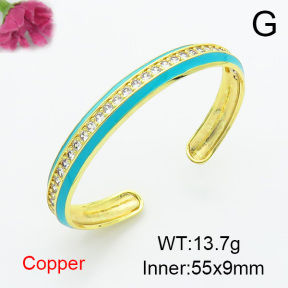Fashion Copper Bangle  F6BA41475ahlv-L002