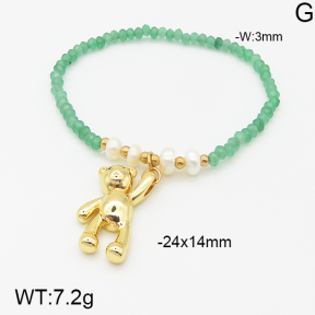SS Bear Bracelets  TB5000173vhkb-656