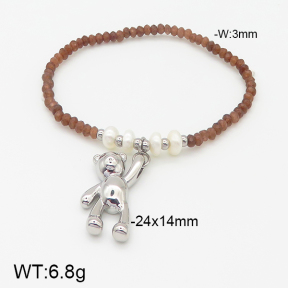 SS Bear Bracelets  TB5000176ahjb-656