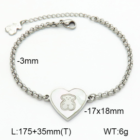 SS Bear Bracelets  TB7000021ahjb-659