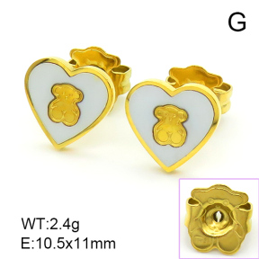 SS Bear Earrings  TE7000013bhia-659