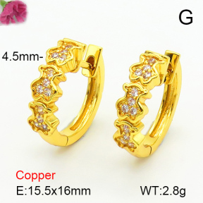 Fashion Copper Bear Earrings  TE7000019vhmv-659