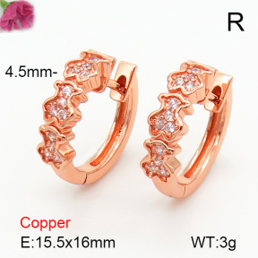 Fashion Copper Bear Earrings  TE7000020vhmv-659