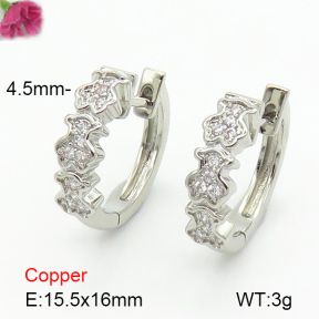 Fashion Copper Bear Earrings  TE7000021ahlv-659