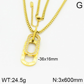 SS Necklaces  TN2000152vhll-434