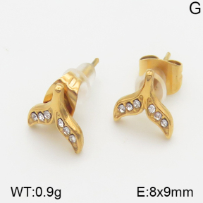 Stainless Steel Earrings  5E4001081vbmb-493