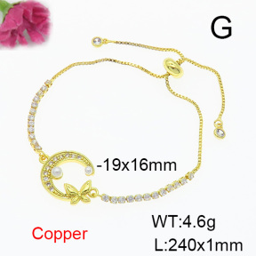 Fashion Copper Bracelet  F6B404979bbml-L024