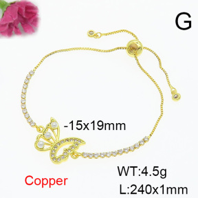 Fashion Copper Bracelet  F6B404982bbml-L024