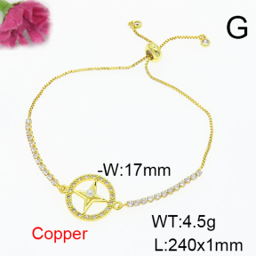 Fashion Copper Bracelet  F6B404987bbml-L024