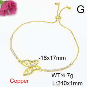 Fashion Copper Bracelet  F6B404989bbml-L024